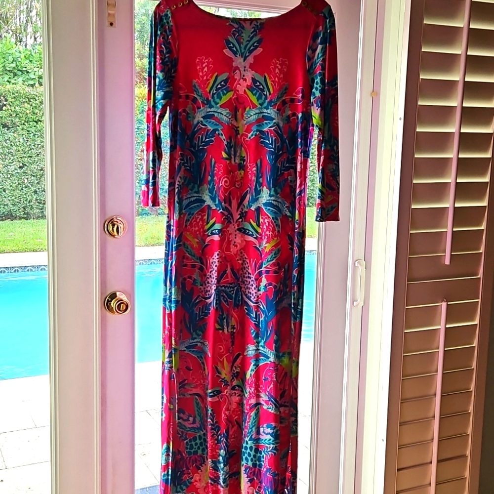 Lilly Pulitzer Sz M Long sleeved dress